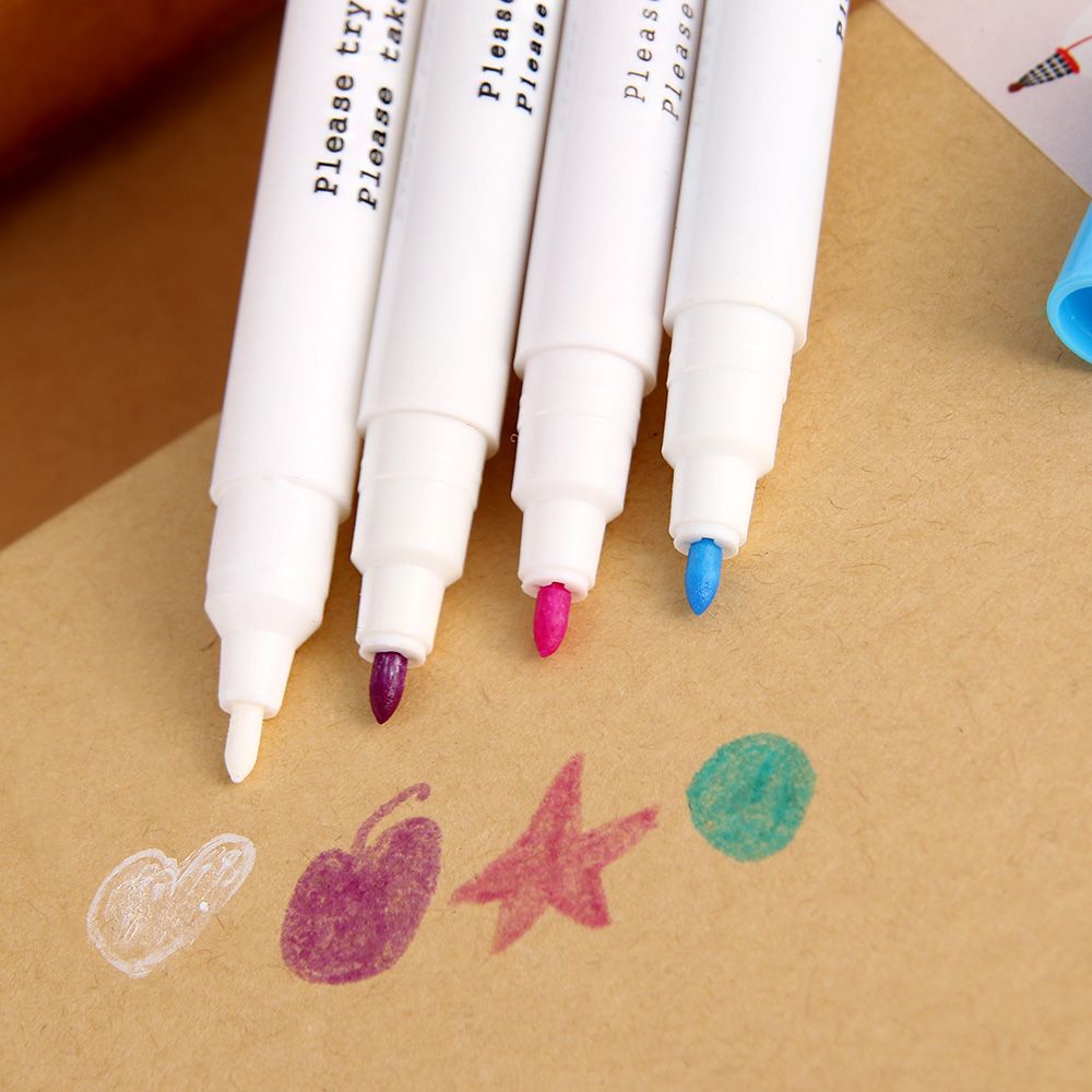 Fabric Marking Pen - 4 Pcs Soluble Patchwork Needlework Fabric