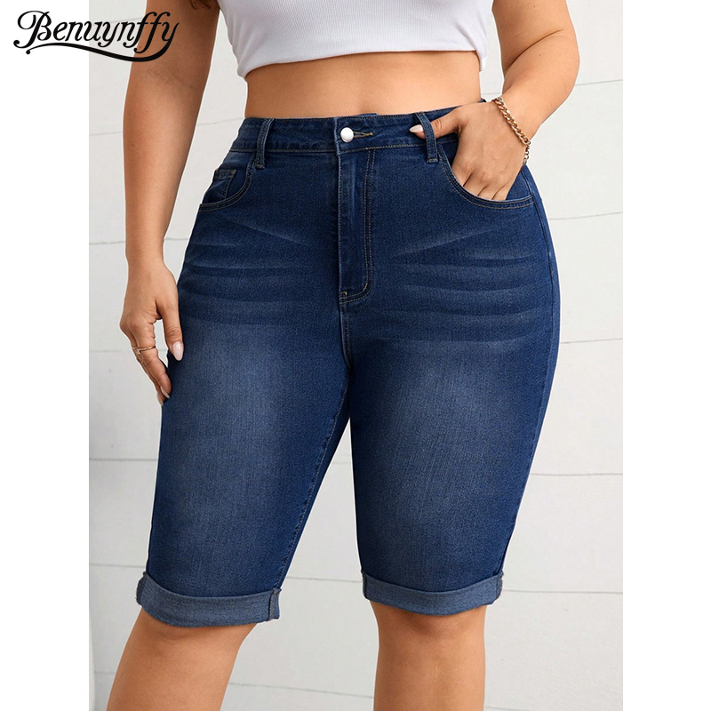 Sewing Hemming - Benuynffy Plus Size Vintage Mid Waisted