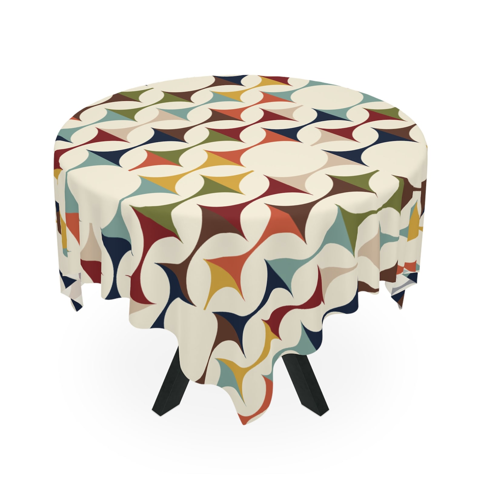 Century Textile & Sewing Supply - Mid Century Modern Retro Geometric Square