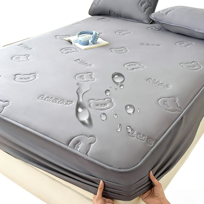 Fabric Softener Sheet - Ultrasonic Quilted Queen Fitted Sheet Waterproof
