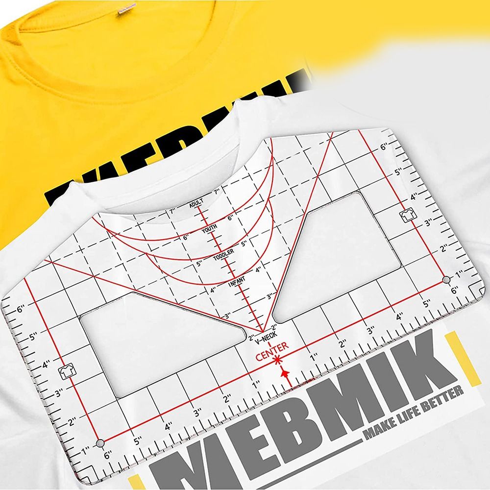 Sewing Tt - Tshirt Ruler Guide for Vinyl Alignment