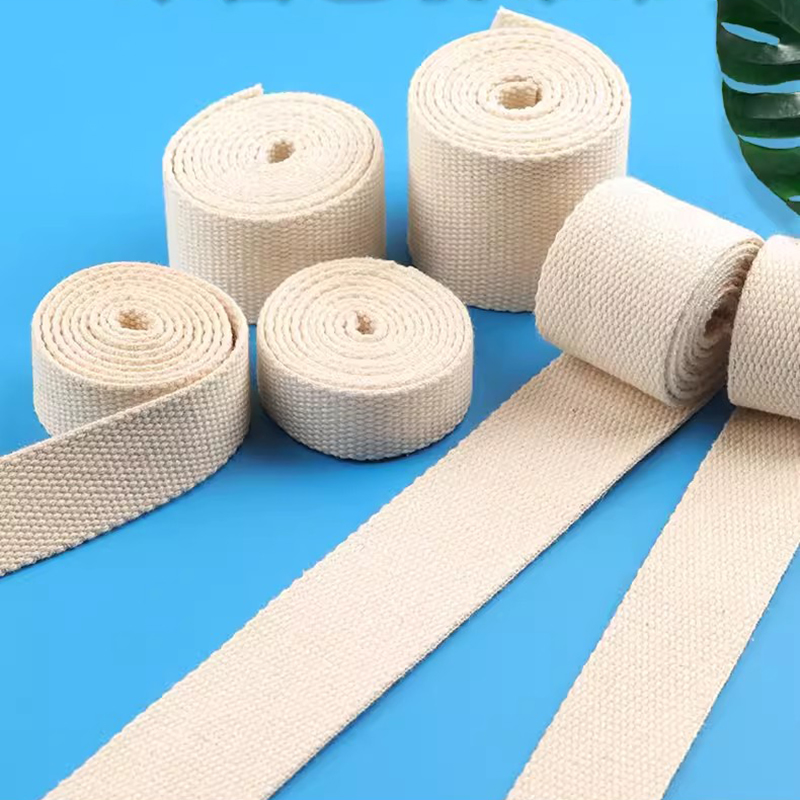 20Meters Beige Cotton Webbing  - Textile And Sewing Supply recension och pris