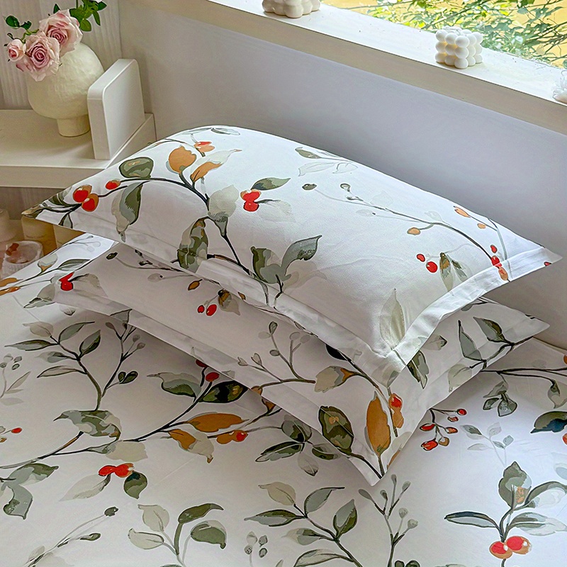 3pcs Print Bedding Set, Soft a - Fabric Softener Sheet recension och pris