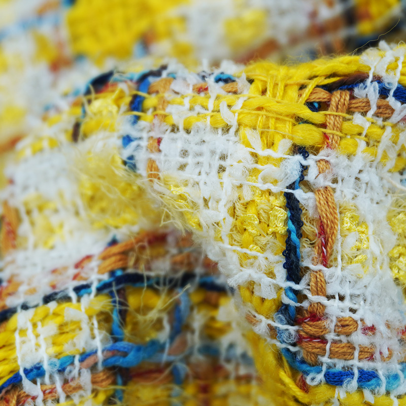 Vibrant Style Yellow Multicolo - Sewing Tweed recension och pris