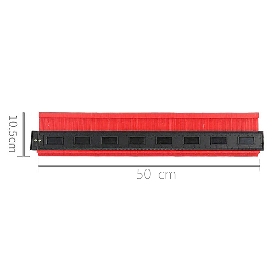 50CM Car Dent Arc Measuremt To - Seam Gauge Metal recension och pris