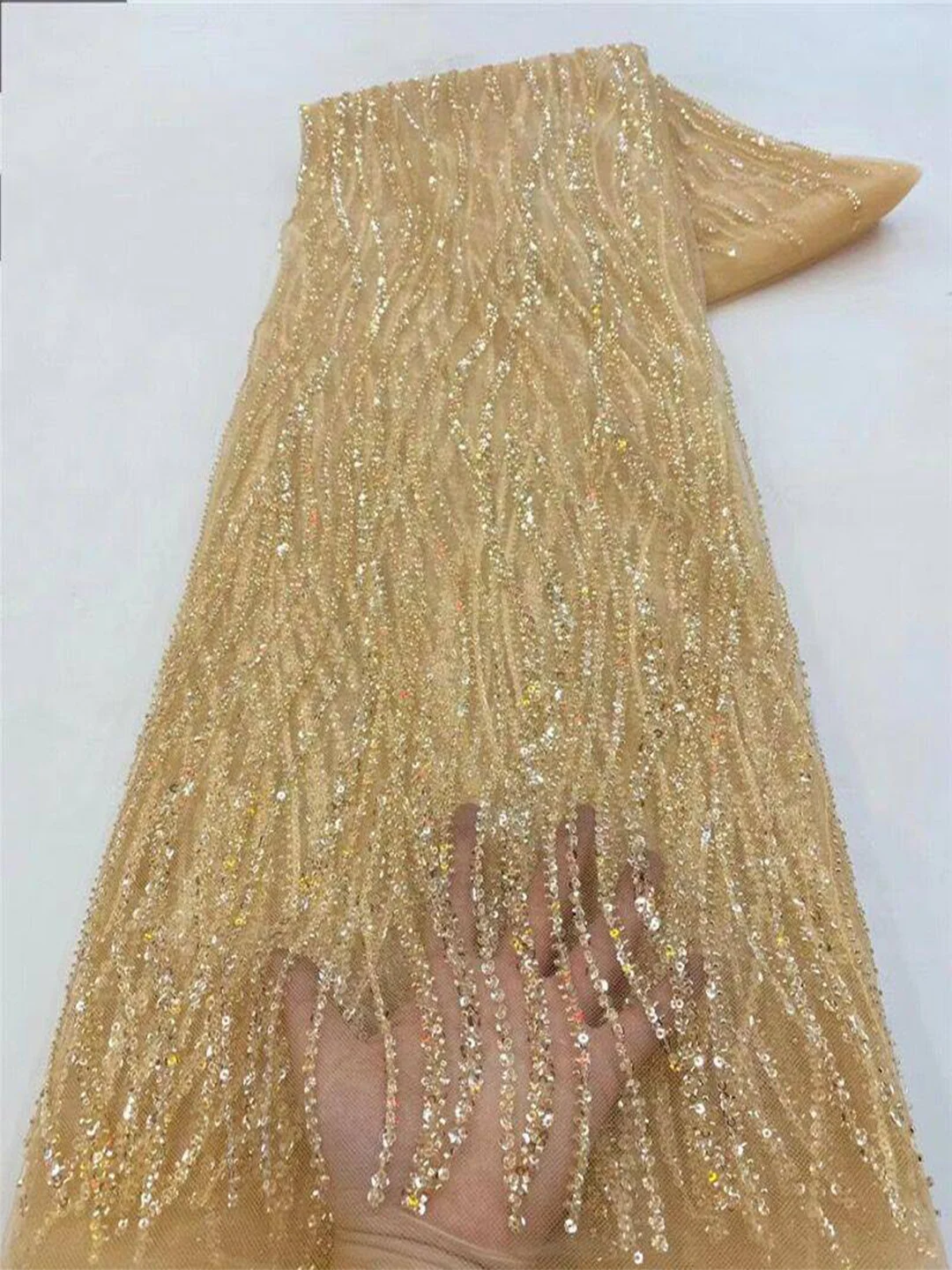 Gold Color Africa Embroidered  - Sewing Net recension och pris