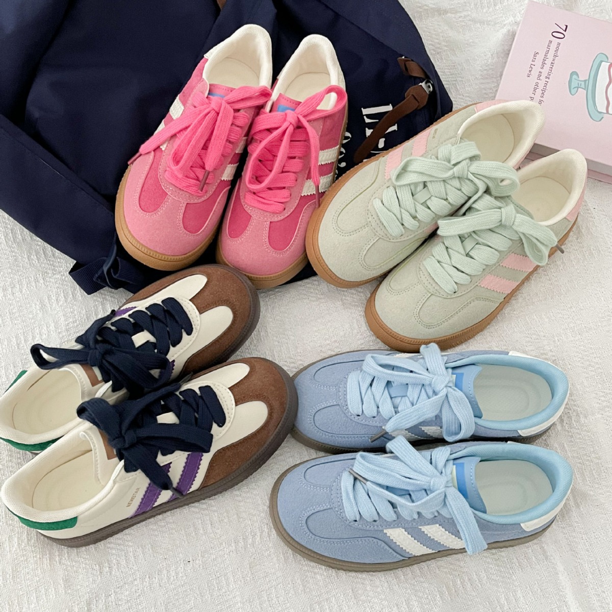 Vintage-style sneakers for wom - Sewing Net recension och pris