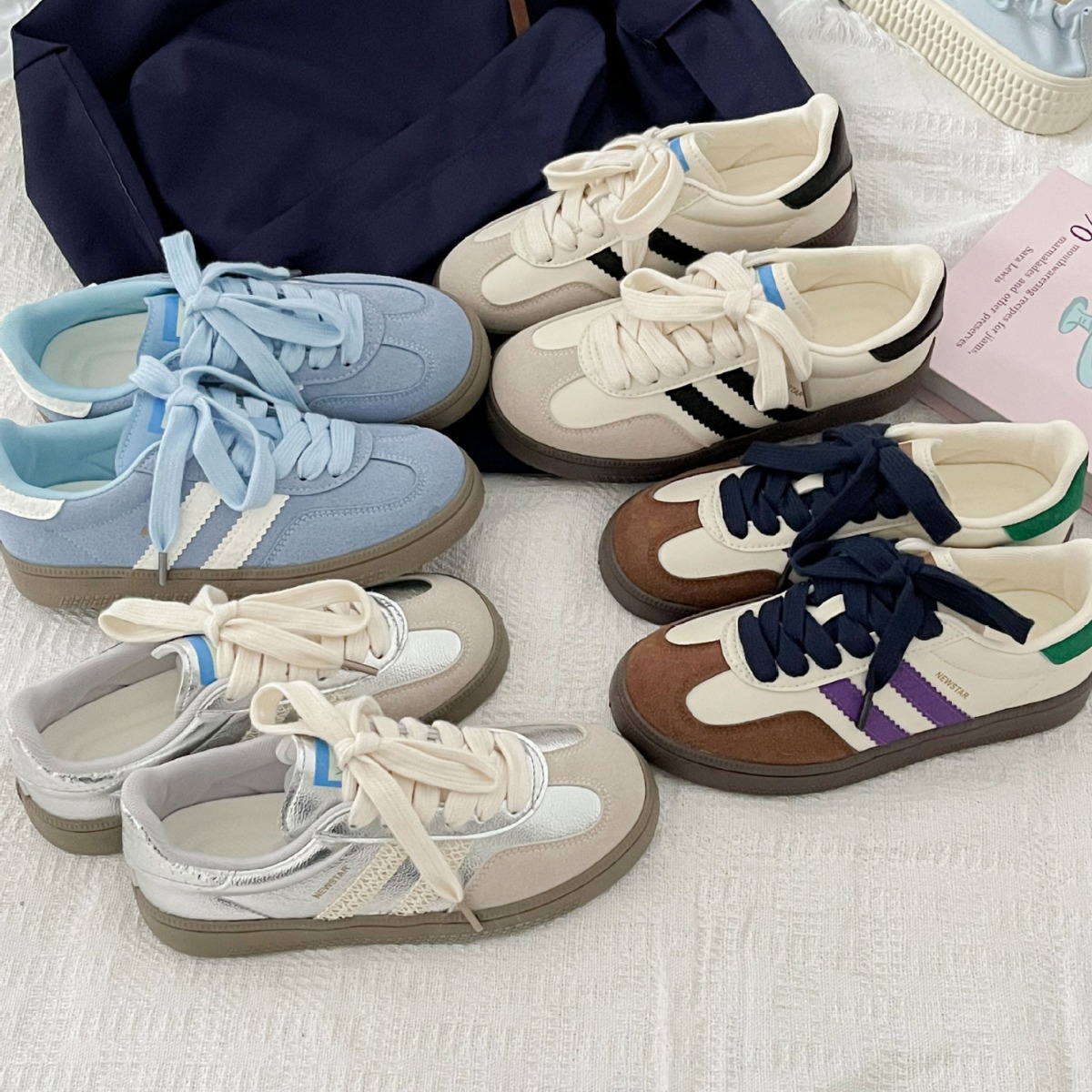 Vintage-style sneakers for wom - Sewing Net recension och pris