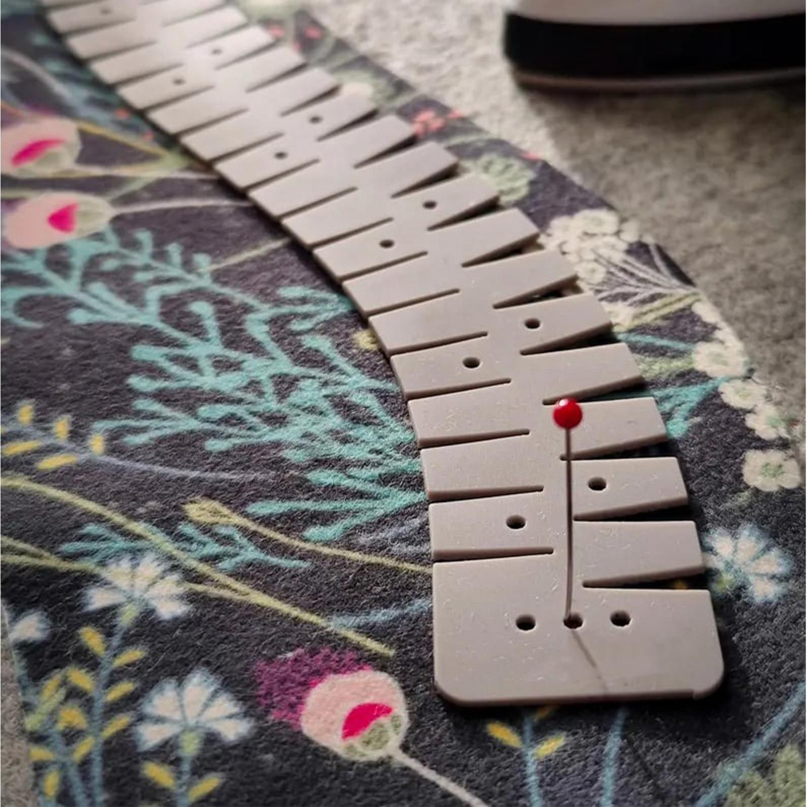 Hot Hemming Ruler Heat Resista - Sewing Hemming recension och pris
