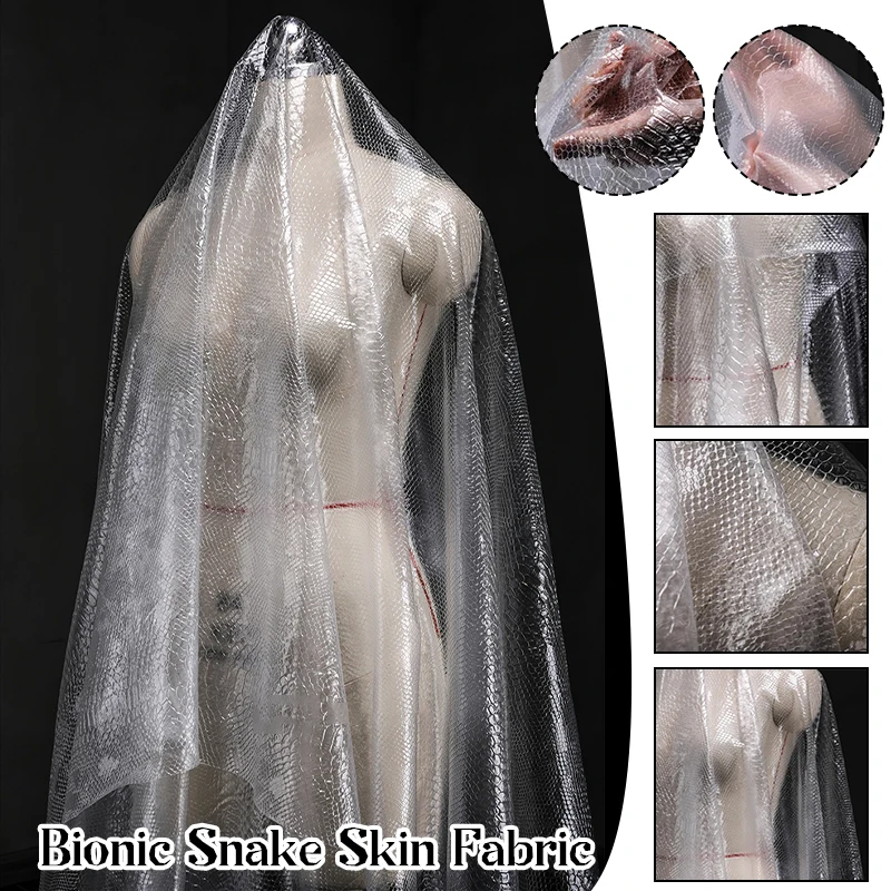 130*50Cm Transparent Tpu Fabri - Textile And Sewing Supply recension och pris