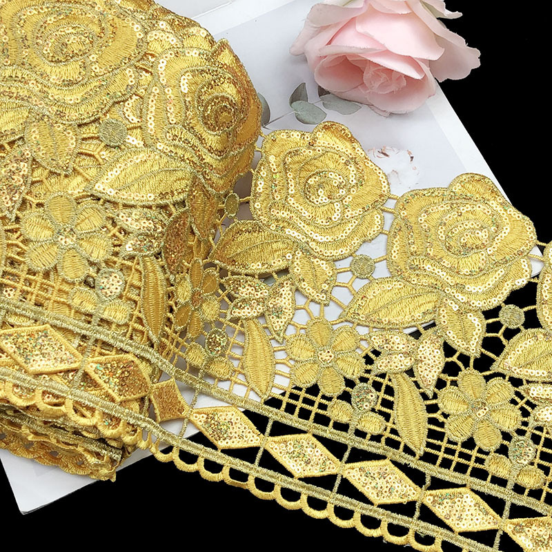 3 Yards 19.5cm Wide Exquisite  - Textile And Sewing Supply recension och pris