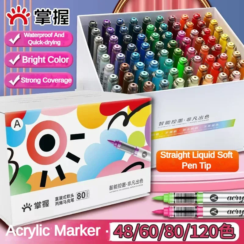 GRASP 120/1 Colors Marker Acry - Fabric Marking Pen recension och pris