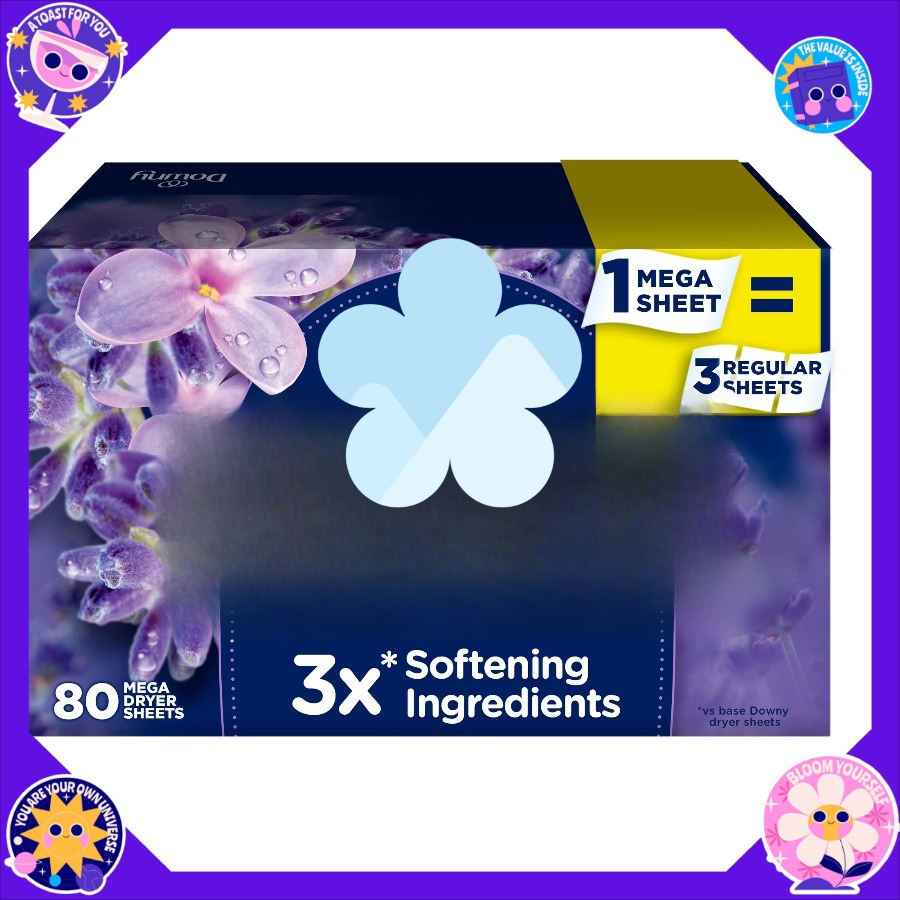 ICUTE-Downy Fabric Softener Dr - Fabric Softener Sheet recension och pris