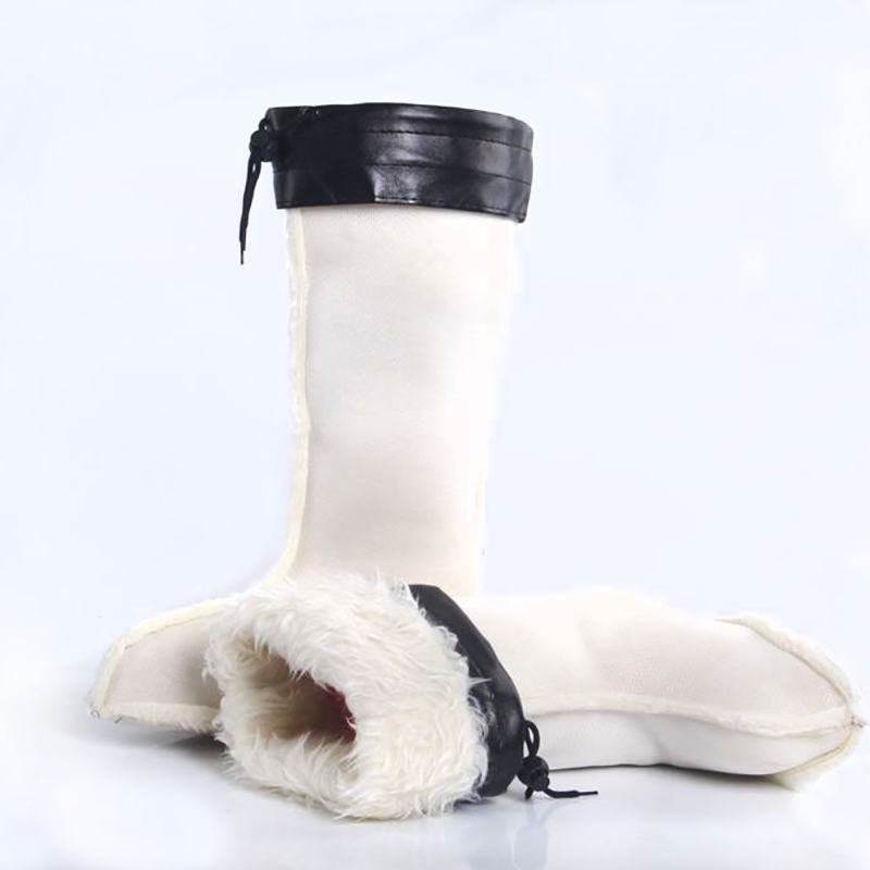 Rain Boots Cotton-Padded Shoe  - Sewing Fleece recension och pris