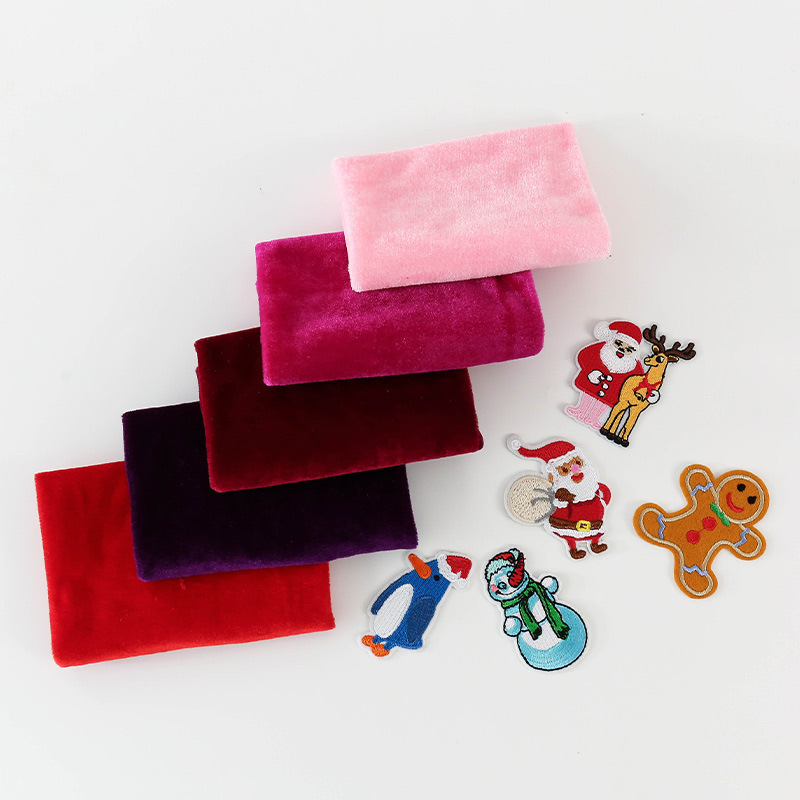 5Pcs 50x50cm Solid Color Velve - Sewing Velvet Fabric recension och pris