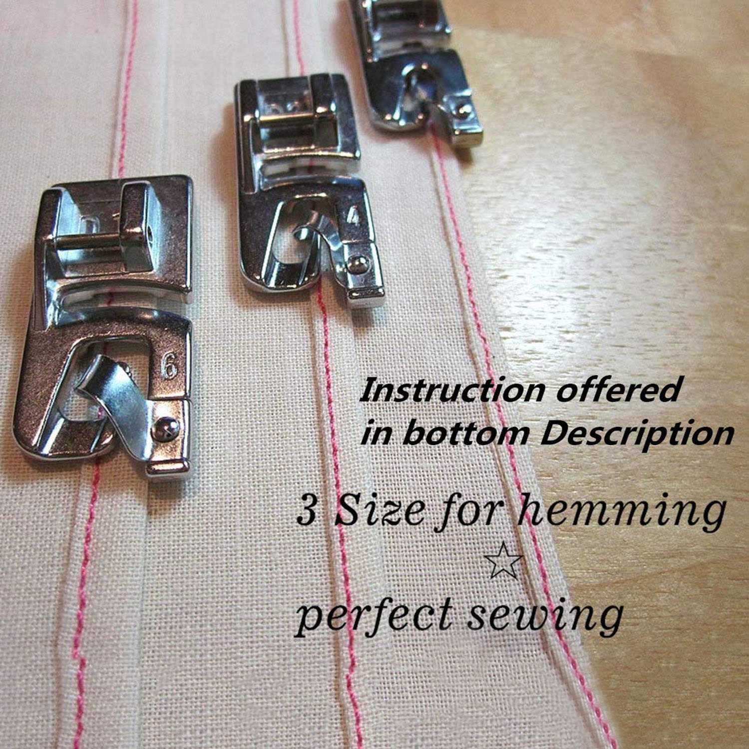 Narrow Rolled Hem Foot Sewing  - Sewing Hemming recension och pris