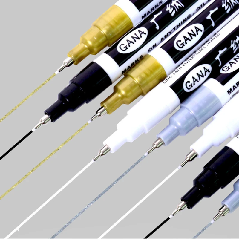 1Pc 0.7mm Waterproof Paint Mar - Fabric Marking Pen recension och pris