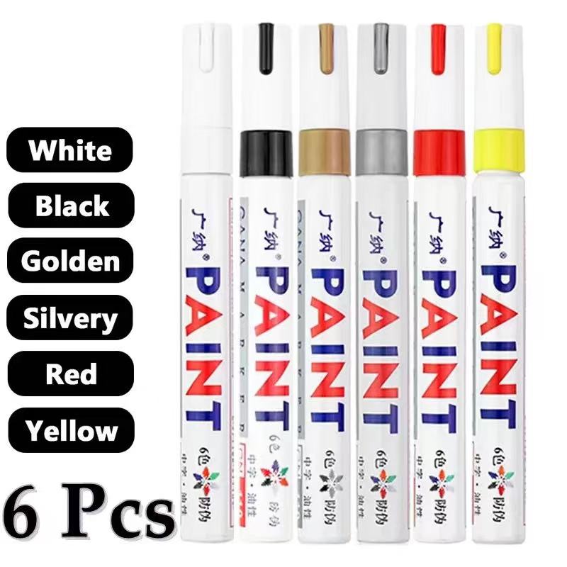 GuangNa 6/12 Pcs Colorful Perm - Fabric Marking Pen recension och pris