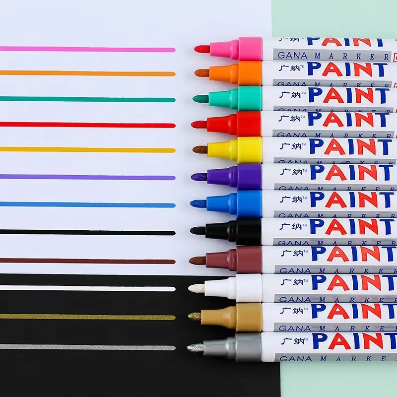 GuangNa 6/12 Pcs Colorful Perm - Fabric Marking Pen recension och pris