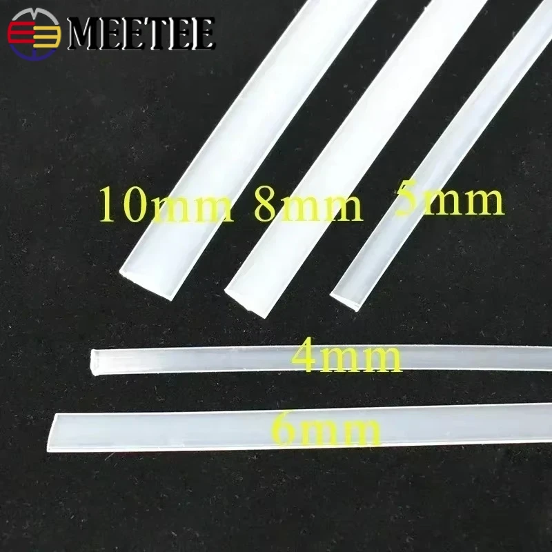 10Meters 4-12mm Clear Plastic  - Textile Sewing Support recension och pris