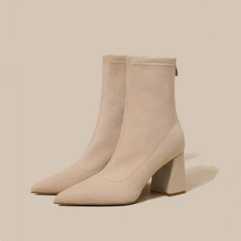 Winter Pointed Suede Comfortab - Sewing Net recension och pris