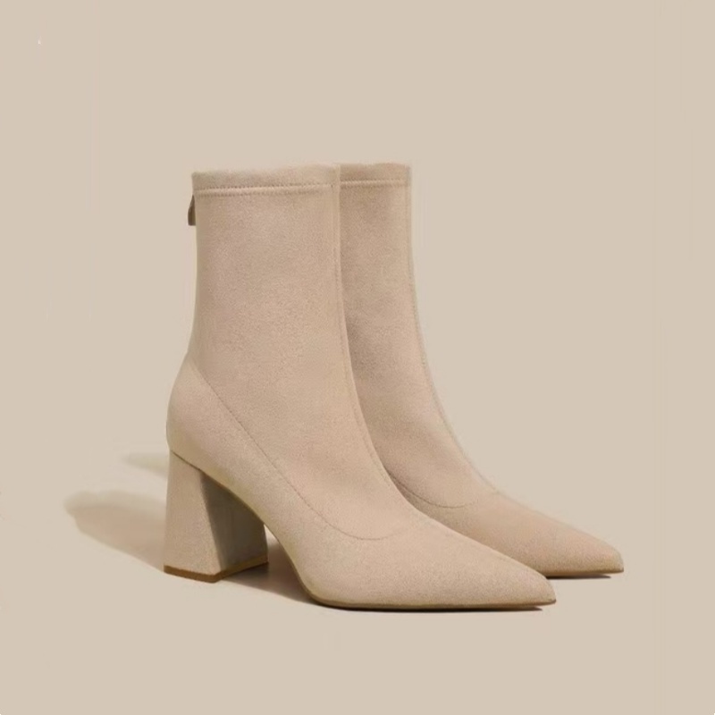 Winter Pointed Suede Comfortab - Sewing Net recension och pris