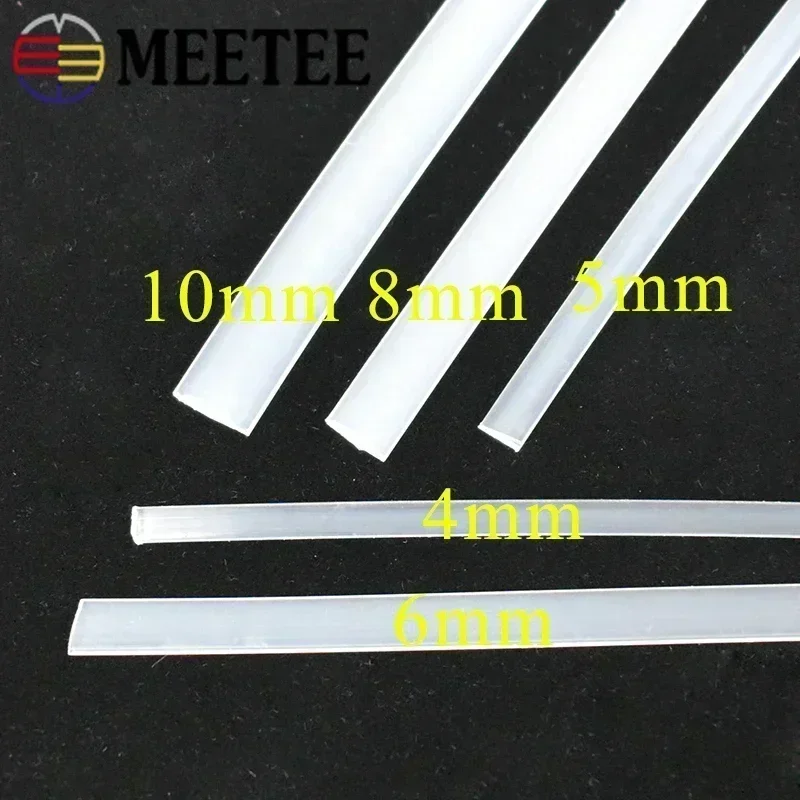 5Meters Meetee Clear Plastic C - Textile Sewing Support recension och pris