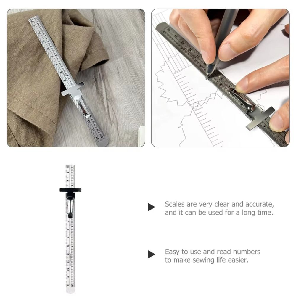 Detachable Clip Stainless Stee - Seam Gauge Metal recension och pris