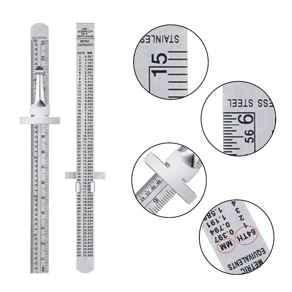 Detachable Clip Stainless Stee - Seam Gauge Metal recension och pris