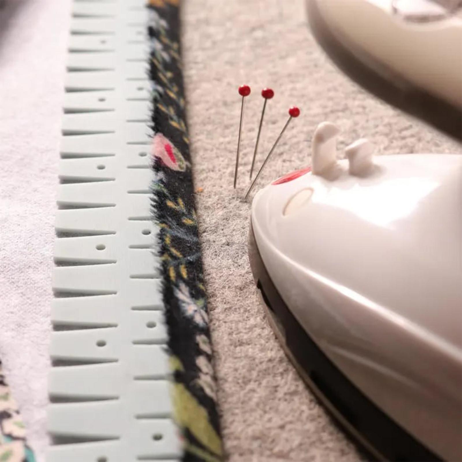 Silicone Hemming Ruler With Ma - Sewing Hemming recension och pris