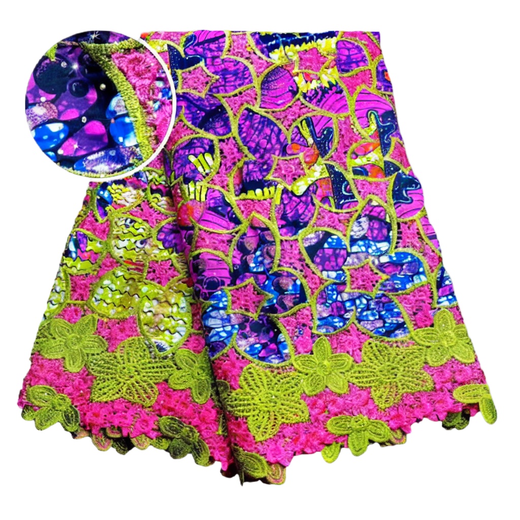 100% Cotton African Glitter Wa - Sewing Batik recension och pris