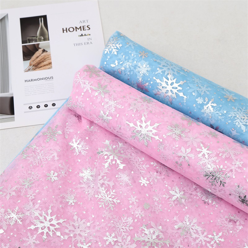 150cm*1yard/pc  Snowflake Prin - Textile And Sewing Supply recension och pris