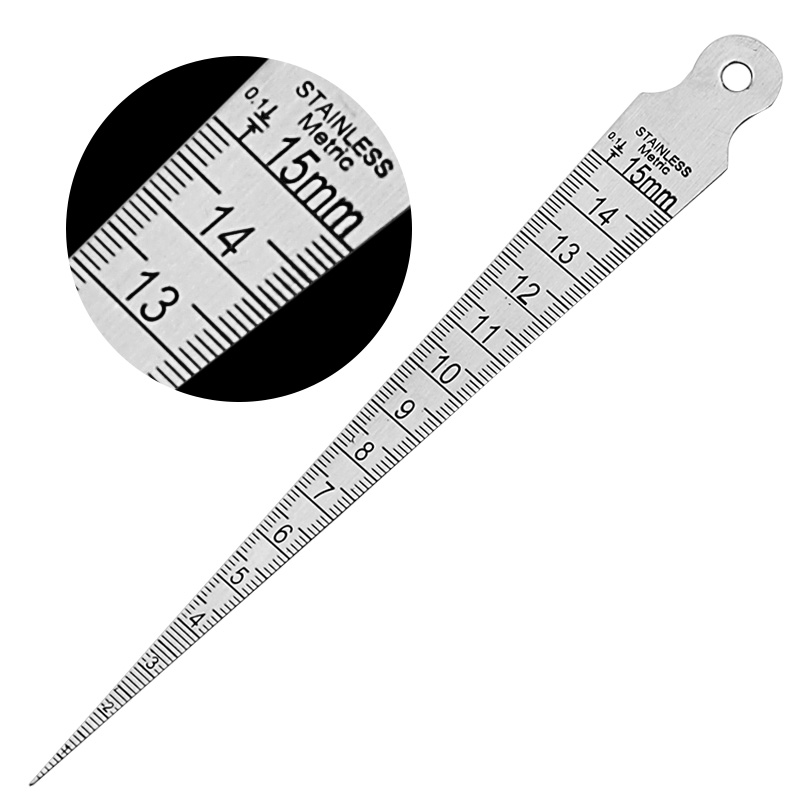 Toolstar Wedge Taper Ruler Sta - Seam Gauge Metal recension och pris