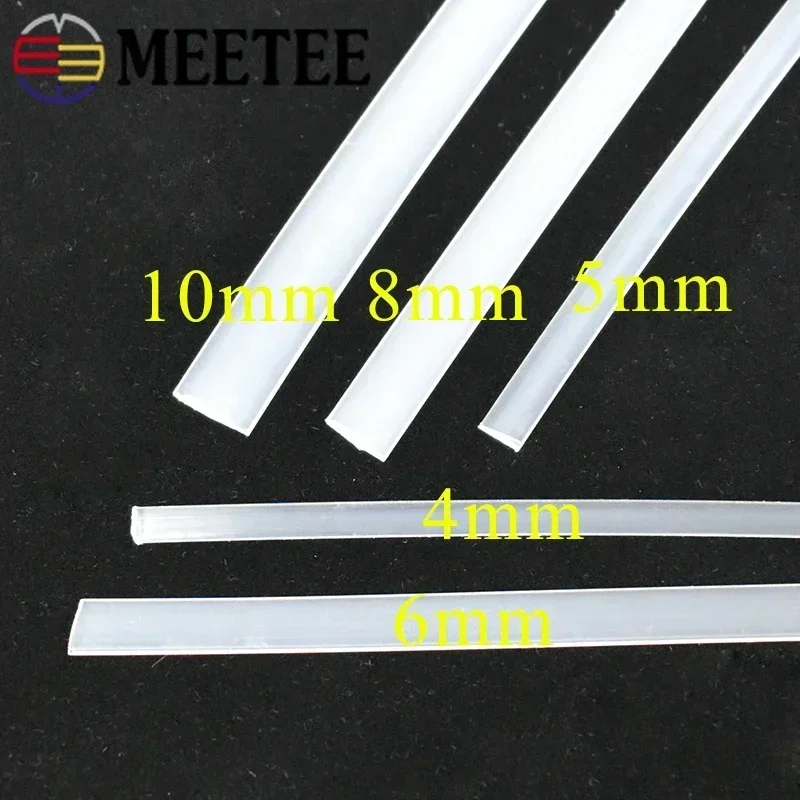 20Meters 4-12mm Clear PP Plast - Textile Sewing Support recension och pris