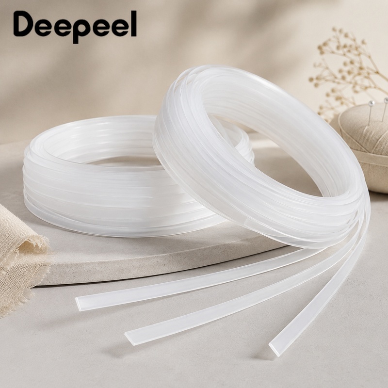 20Meters 4-12mm Clear PP Corse - Textile Sewing Support recension och pris