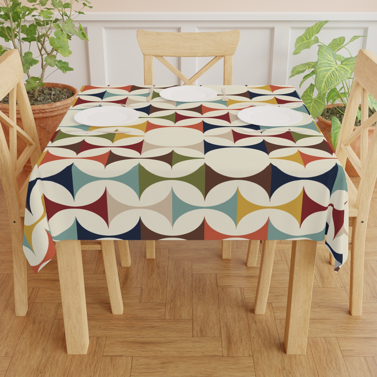 Mid Century Modern Retro Geome - Century Textile & Sewing Supply recension och pris