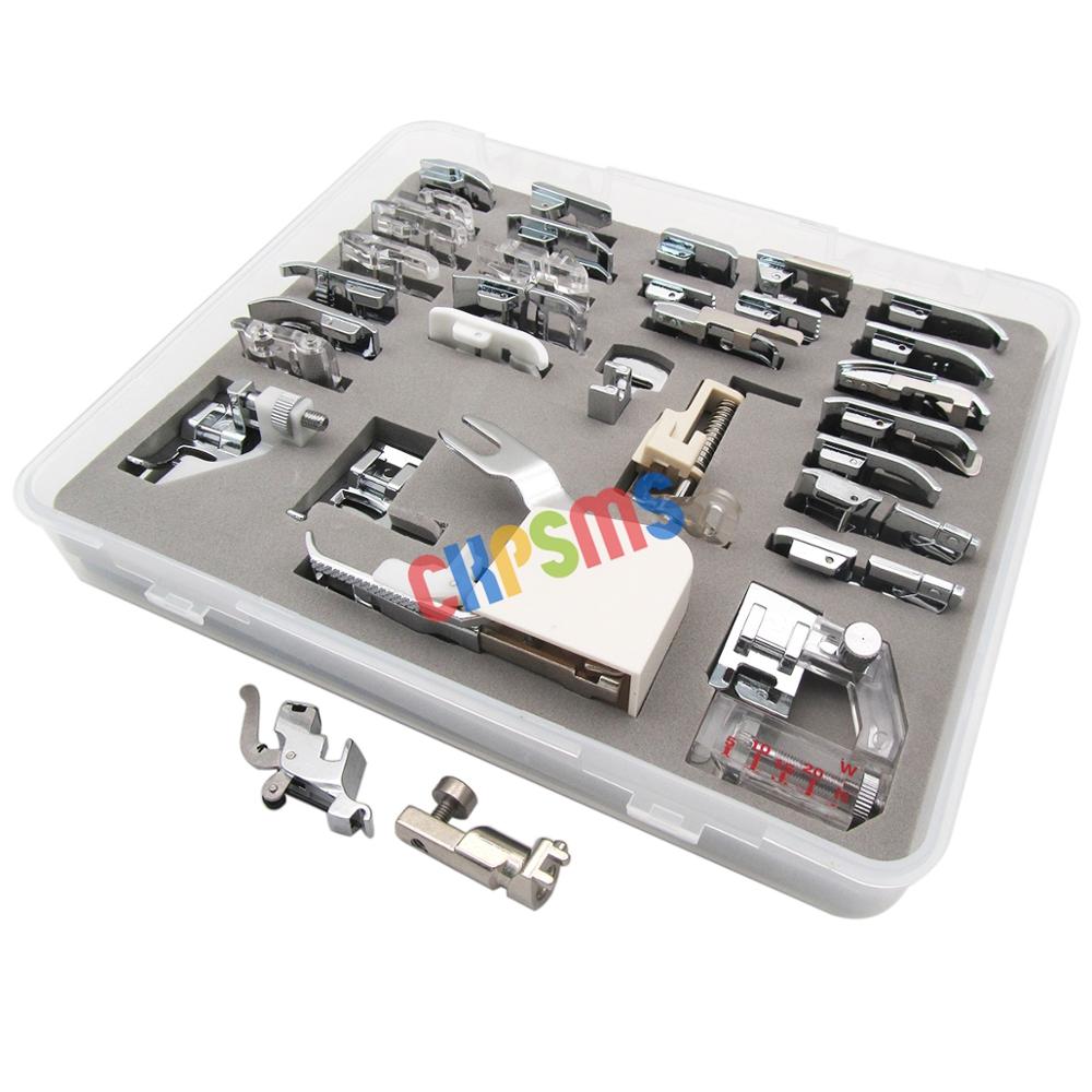 PRESSER FOOT SET (IN TOTAL 32  - Sewing Tt recension och pris