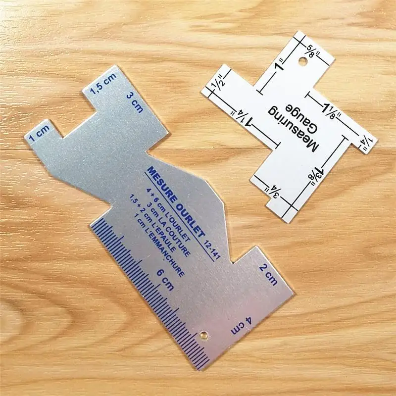 Fabric Marker Tailor Chalk and - Seam Gauge Metal recension och pris