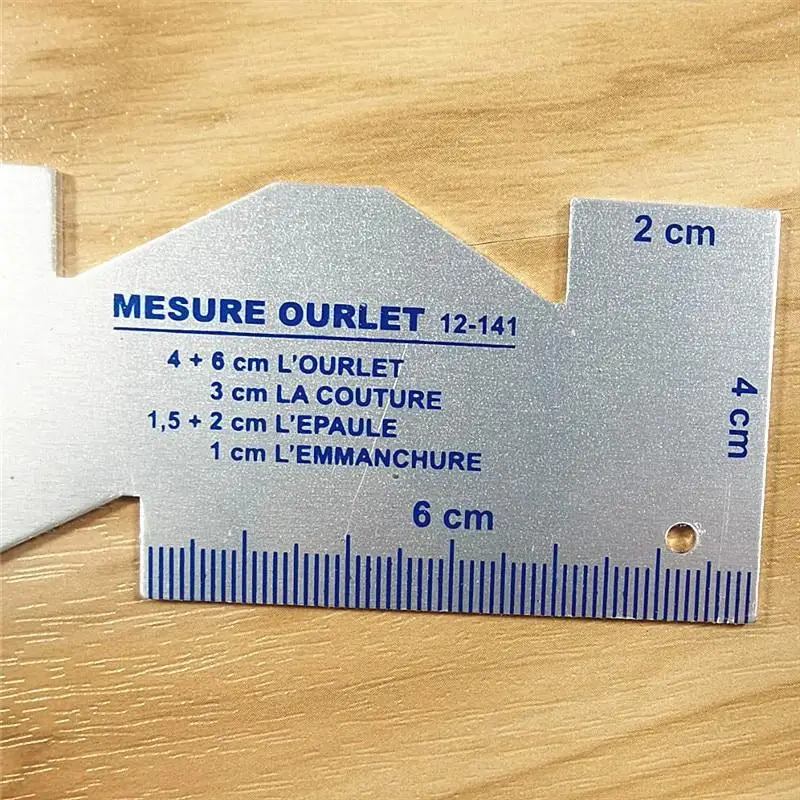 Fabric Marker Tailor Chalk and - Seam Gauge Metal recension och pris
