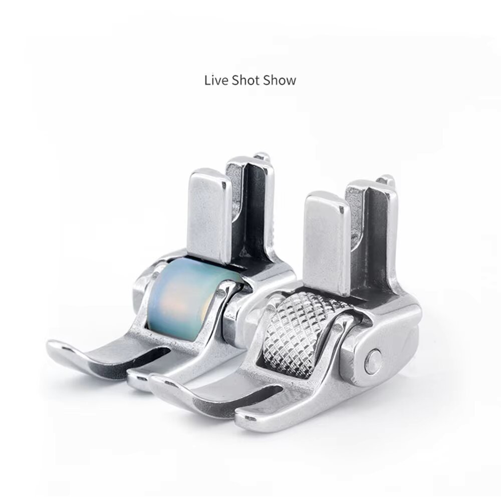 All Steel Roller Presser Foot  - Sewing Machine Fabric recension och pris