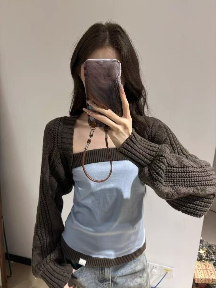 Y2k Aesthetic Two Pieces Set K - Sewing Vest recension och pris
