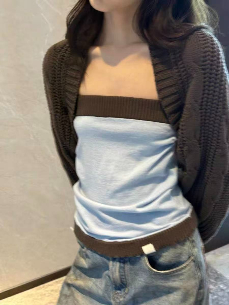 Y2k Aesthetic Two Pieces Set K - Sewing Vest recension och pris