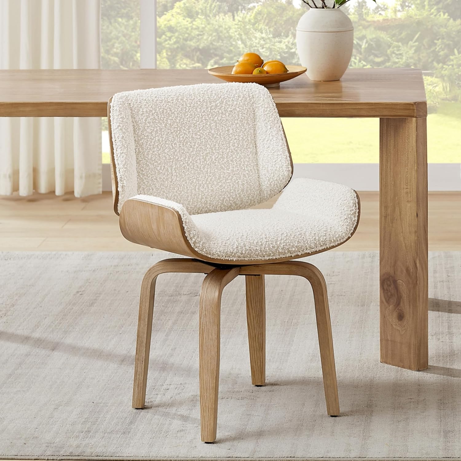 Swivel Dining Chair, Fabric Up - Century Textile & Sewing Supply recension och pris