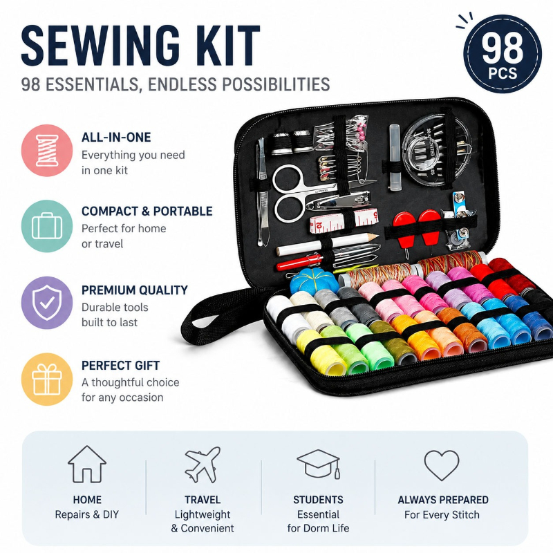 68/98PCS Sewing Accessories To - Sewing By recension och pris