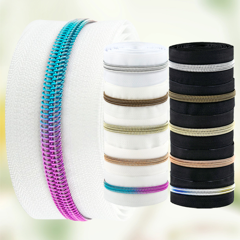 5/10/20Meters Black/White Zipp - Textile And Sewing Supply recension och pris