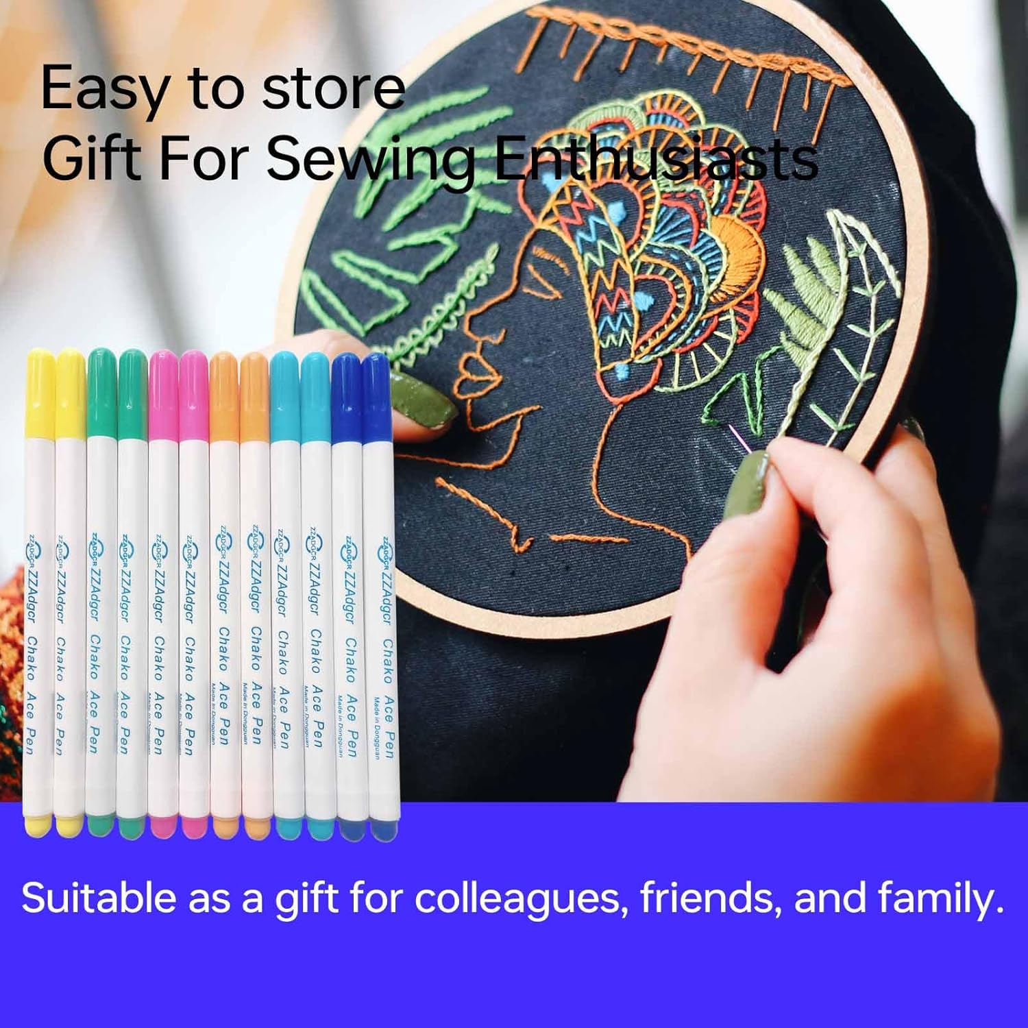 4 Fabric Marking Pens, Water-S - Fabric Marking Pen recension och pris