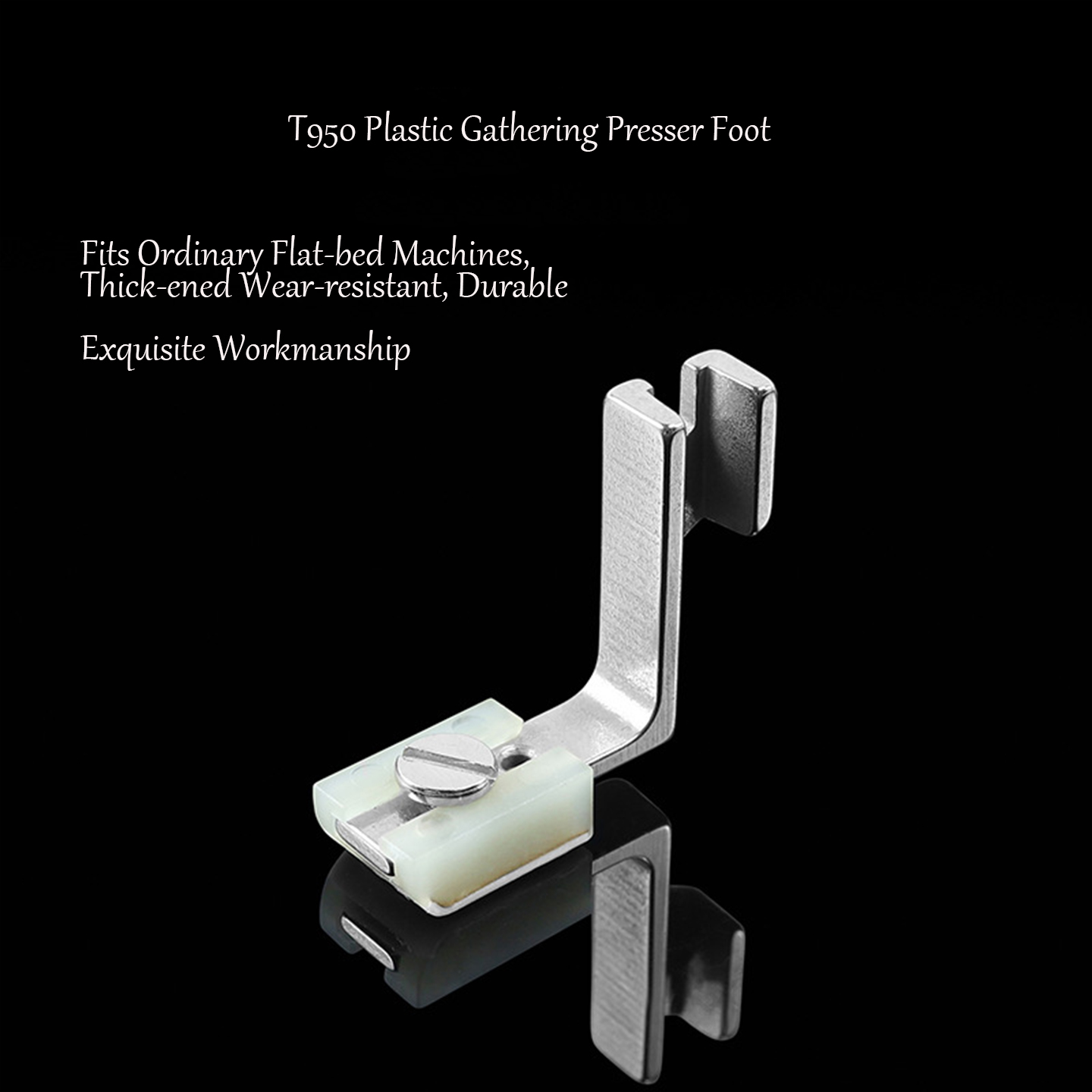 T950 Teflon Plastic Gathering  - Sewing Machine Fabric recension och pris