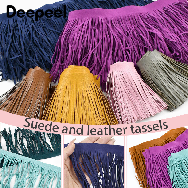 1M 10-30cm Leather Suede Tasse - Textile And Sewing Supply recension och pris