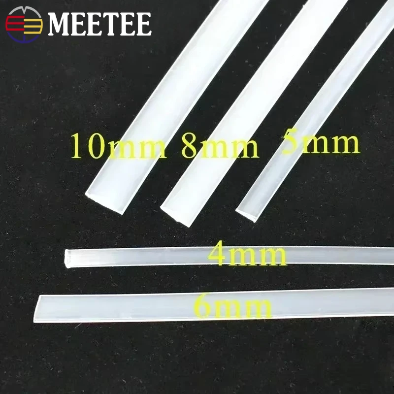 10M Meetee 4-12mm Clear PP Pla - Textile Sewing Support recension och pris