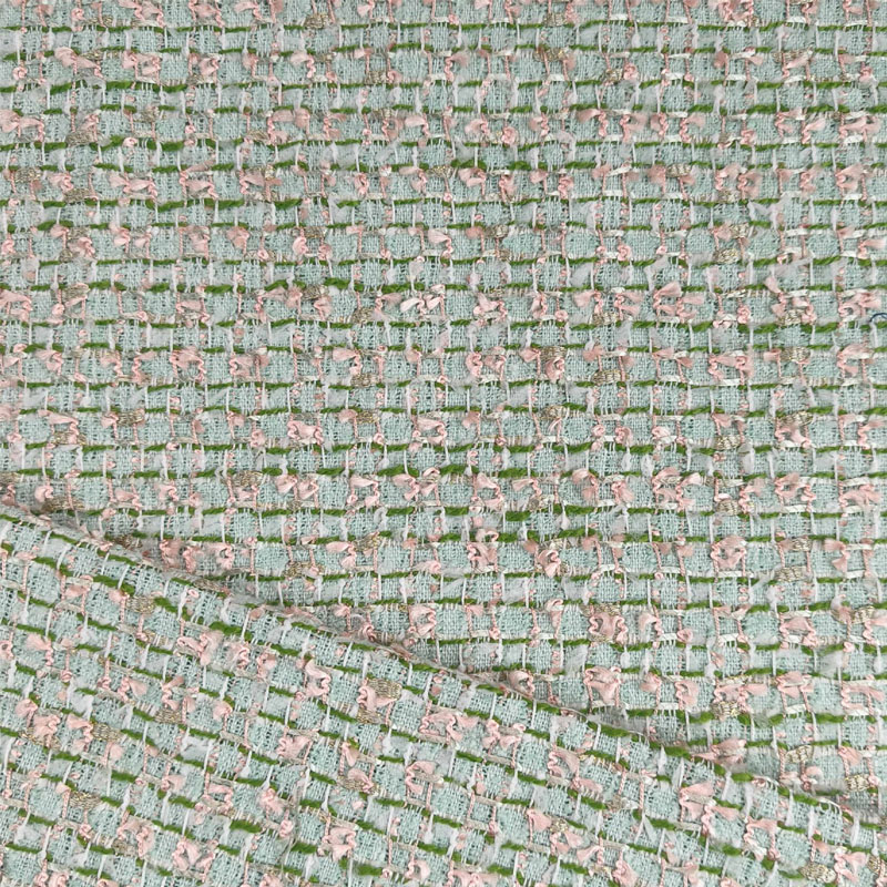 Green/Red Ribbon Yarn-Dyed Bra - Sewing Tweed recension och pris